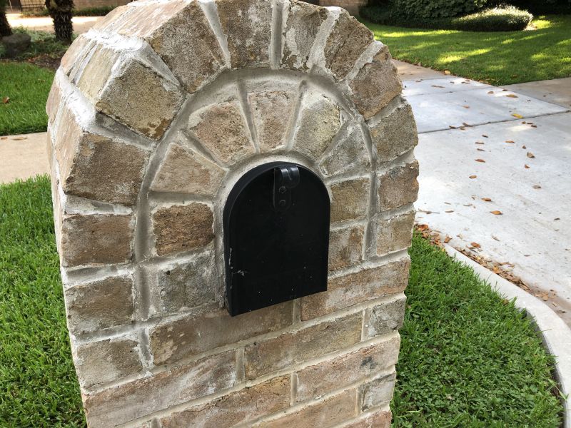 Stone Mailbox Repair