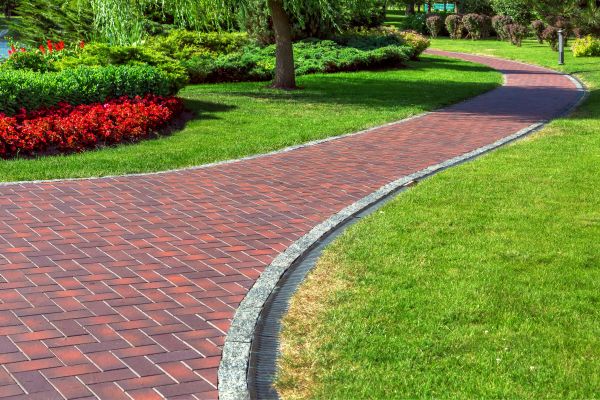Brick Walkway Installation in Draper
