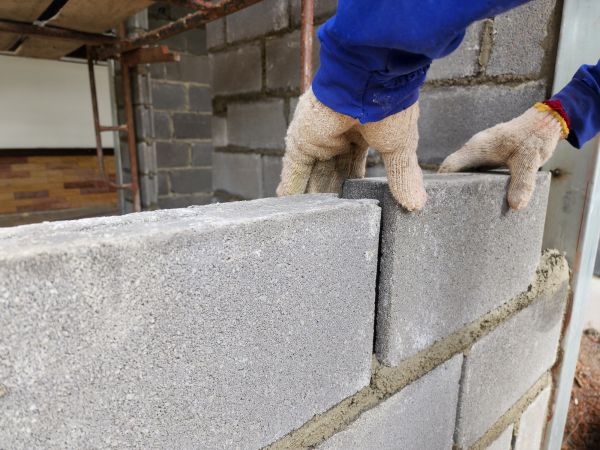 Concrete Block Repair in Draper