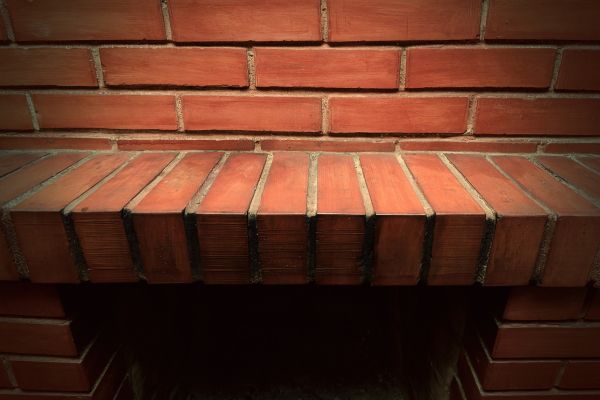 Brick Mantel Installation in Draper